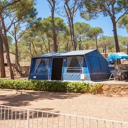 Kingsize Bungalowtent Camping Valldaro Lyxtält