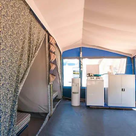 Kingsize Bungalowtent Camping Valldaro *